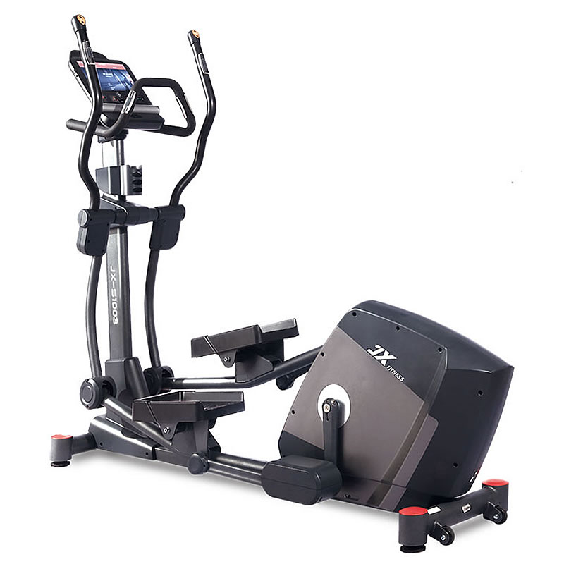 军霞/JX-S1003T/10.1寸触摸屏商用椭圆机(自发电)