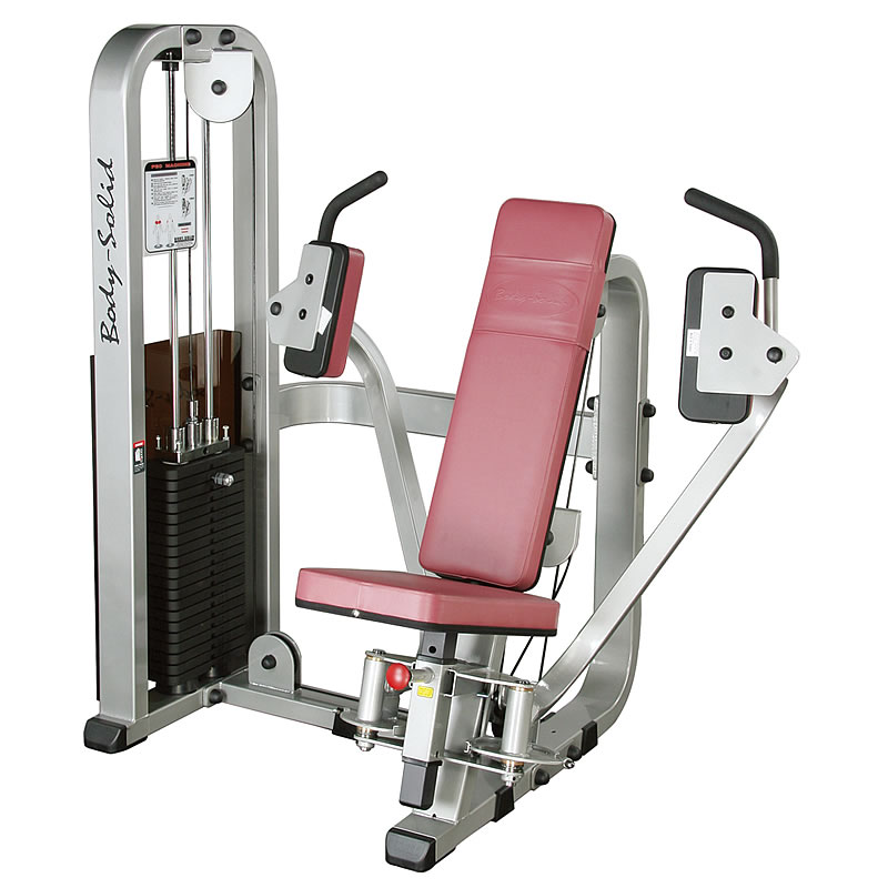 Body-Solid/SPD700G/2/坐式蝴蝶机/曲臂夹胸训练器