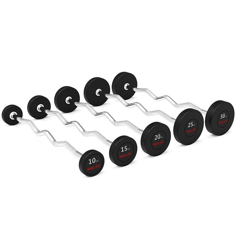 锐飞/REBS-P2001/10-50KG 1.2M固定杠铃(曲杆)9支/套
