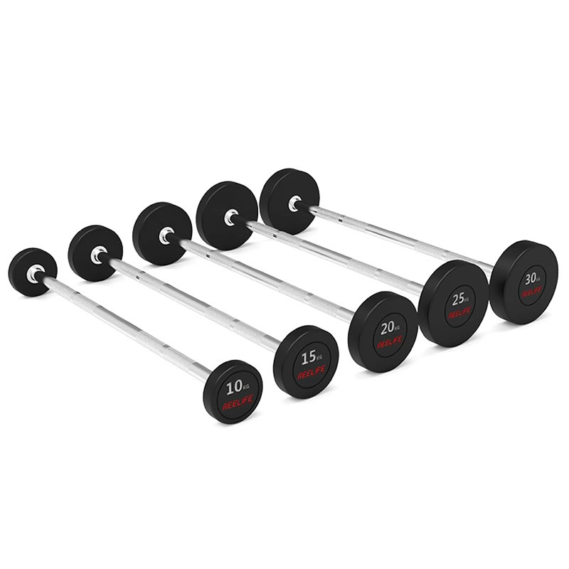 锐飞/REBS-P1001/10-50KG 1.2M固定杠铃(直杆)9支/套
