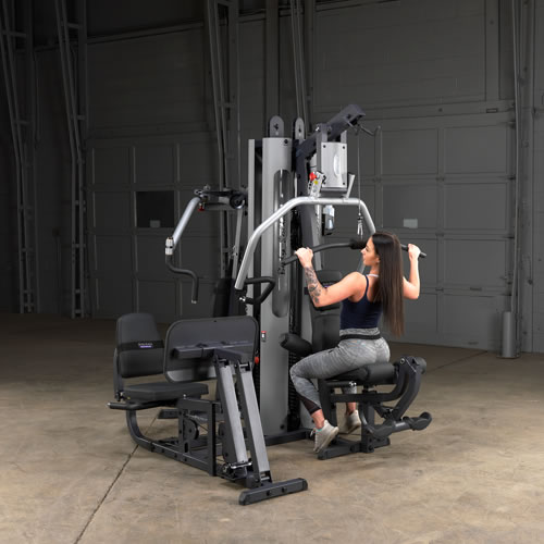 Body-Solid G9S 综合训练器 不同方位动作演示
