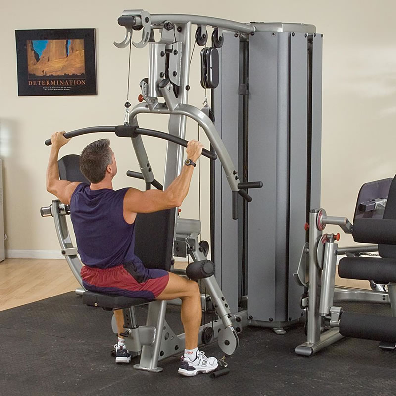 Body-Solid DGYM 综合训练器选配附件训练图