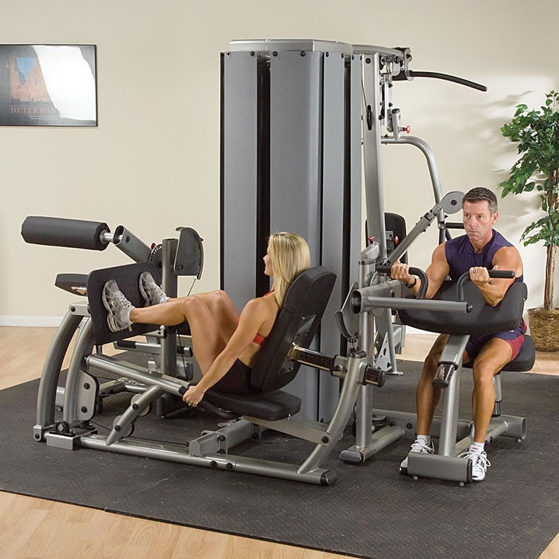 Body-Solid DGYM 综合训练器选配附件训练图