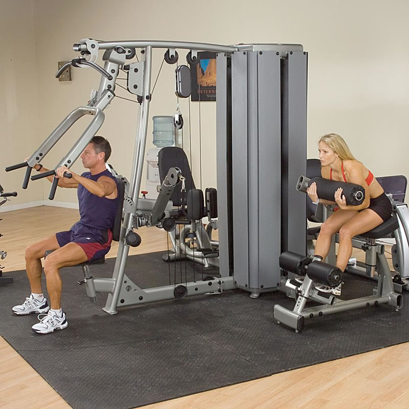 Body-Solid DGYM 综合训练器选配附件训练图