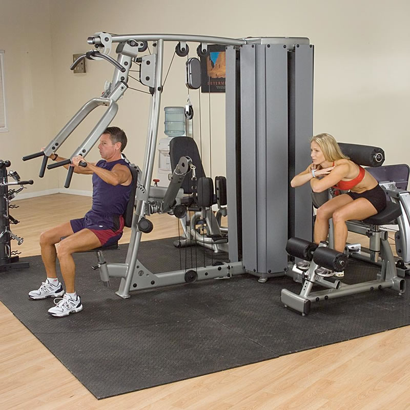 Body-Solid DGYM 综合训练器选配附件训练图