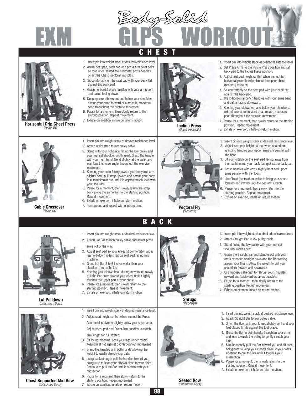 Body-Solid G9S <mark><a target='_blank' href='/zonghexunlianqi.html'>综合训练器</a></mark>使用方法