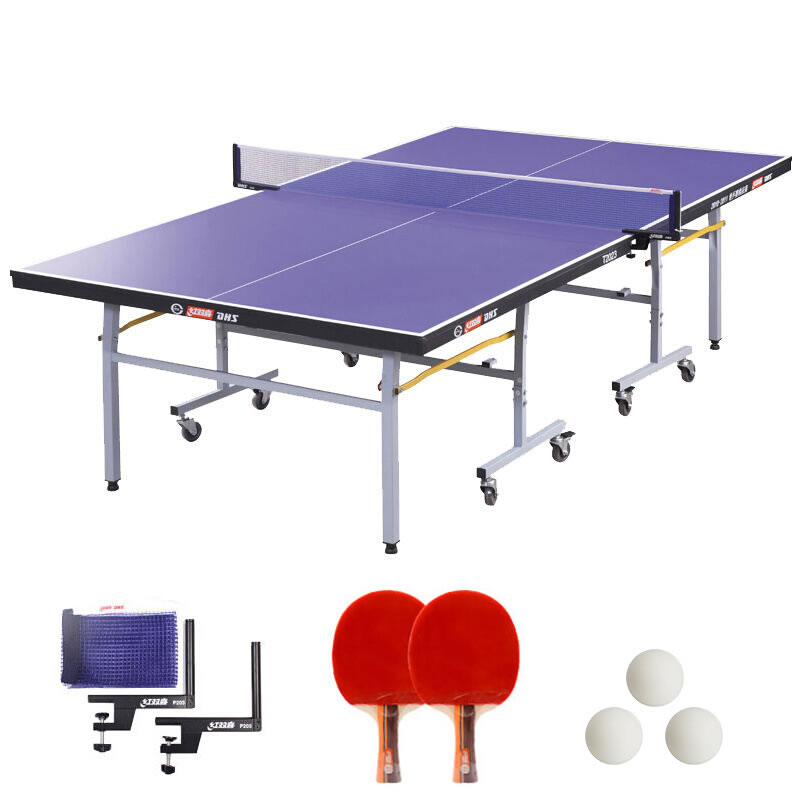红双喜/T2023/单折移动式乒乓球台